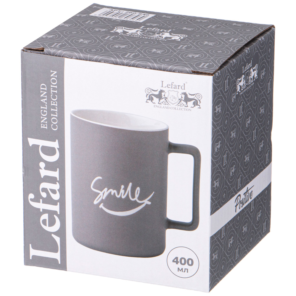КРУЖКА LEFARD, POSITIVE, 400МЛ