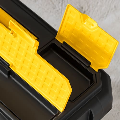 Ящик для инструментов Saturn 223400530/01, 22.5,  580х320х280 мм с органайзером, вставкой и металлическими замками