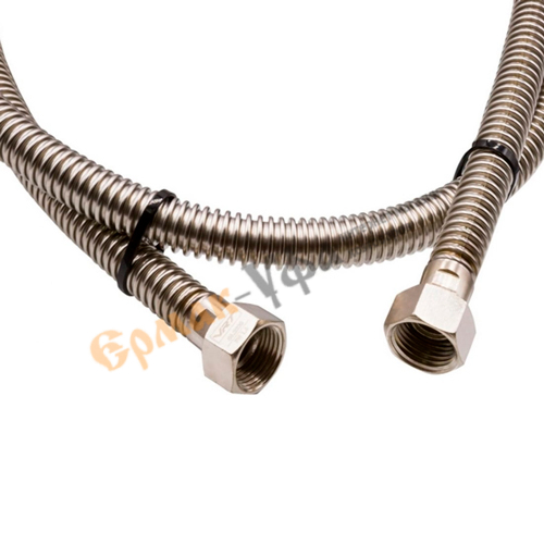 Подводка для газа 1/2 180см ГГ Сильфонная VRT-151800, 1/1