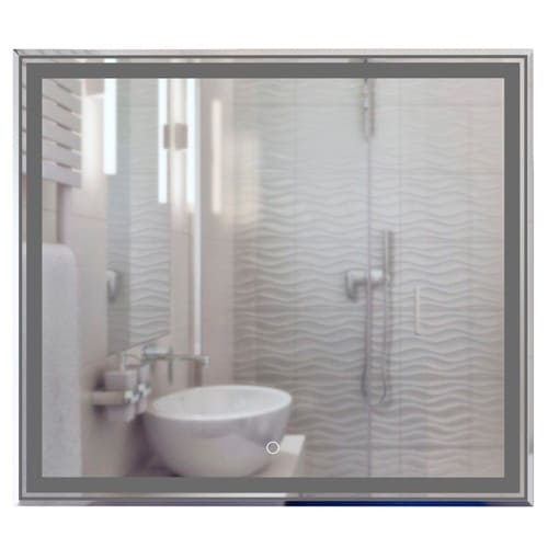 Зеркало MIXLINE, Мелис, 800*700, ШВ сенсорный выключатель, светодиодная подсветка