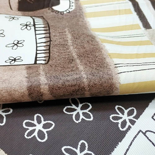 Клеенка ПВХ на нетканой основе Dekorelle Jakline 211, 1.4 x 20 м