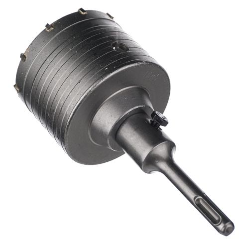 Коронка кольцевая SDS-plus 80мм Барракуда, в сборе, 1/20