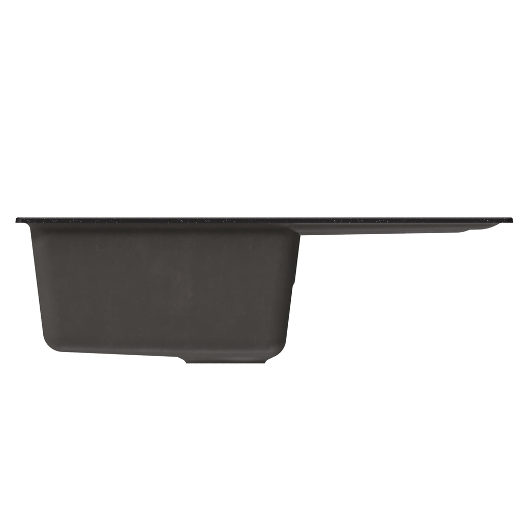 Мойка ML-GM19 с крылом, черная, 308, 750*500*200мм NEW