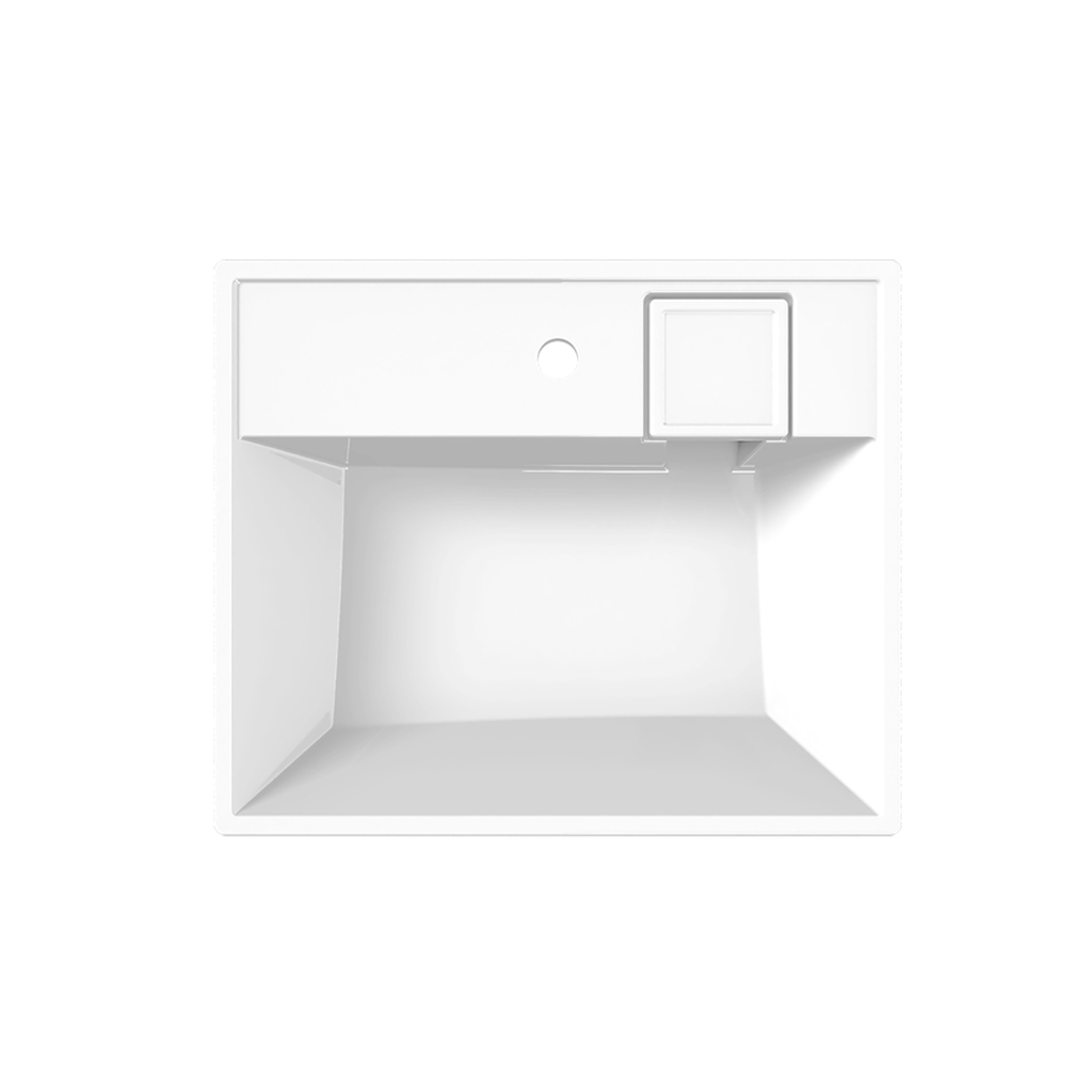 Раковина над стиральной машиной, ЛЕРОН, 60*50 ш*г, с кронштейнами, MIXLINE