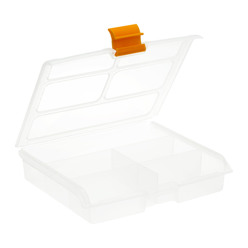 Блок для мелочей IDEA М 2951, прозрачный, 144 х 165 х 36 мм