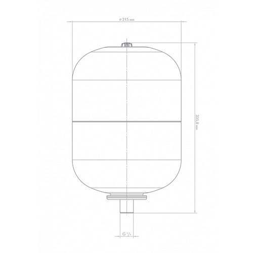 Расширительный бак В 10 Джилекс