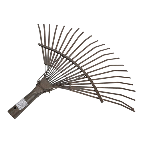 Грабли веерные пластинчатые 22 зубьев порошковый окрас без черенка SPETSTEXNIK, 10/10