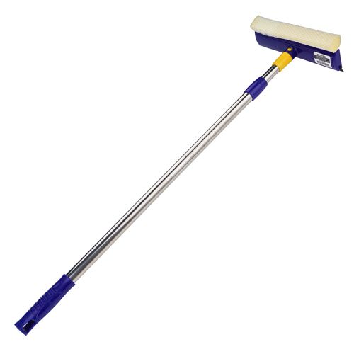 Окномойка телескопическая ручка 66-115см, насадка поролон 20см, 1/100