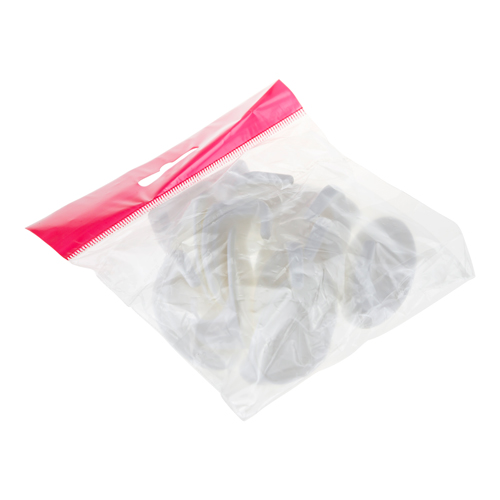 Крючок самоклеящийся IDEA М 2231, Овальчик, базовый, 10 шт