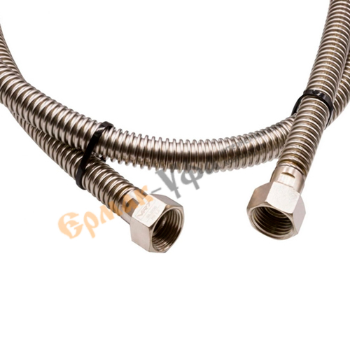 Подводка для газа 1/2 250см ГГ Сильфонная VRT-152500, 1/1