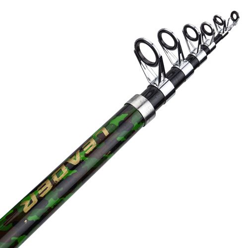 Телескопическое рыболовное спиннинговое удилище 3. 6м, 1/50