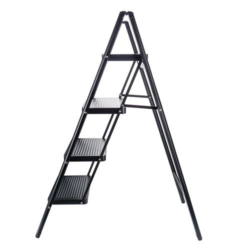 Стремянка стальн. 4 ступ. высота до платформы 85см, широкие ступени 20х30см, 1/1