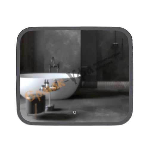 Зеркало MIXLINE Стив 800*685 сенсорный выключатель, светодиодная подсветка, 1/1