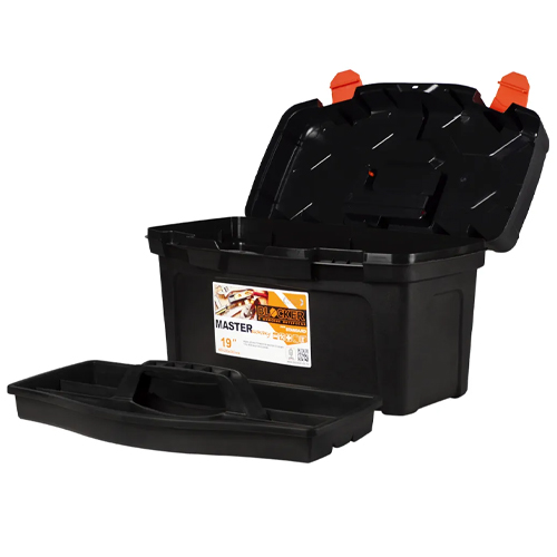 Ящик для инструмента 19 Master Economy черный оранжевый, SVIP, 1/7