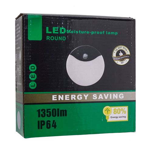 Светильник влагозащитный круглый, 18 Вт, 1/50