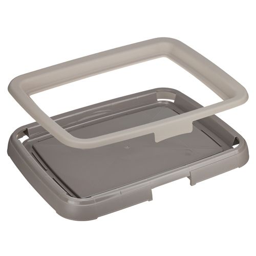 Лоток для собак под пеленку М 1845, 45х34 см, капучино