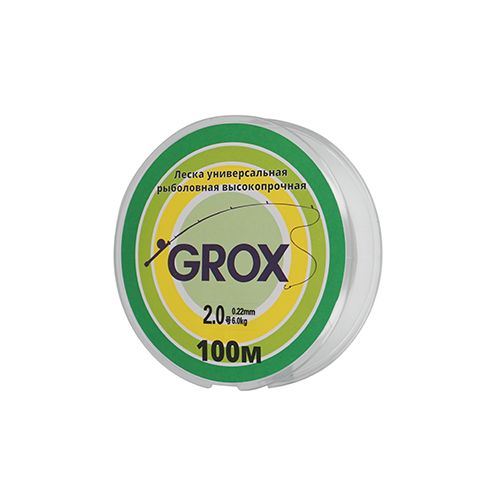 Леска GROX Strong Универсальная 0,22х100м, 6,0кг 1/500
