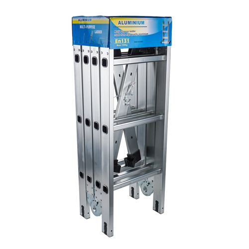 Лестница алюм. трансформер 4х3 ступ. длина секции 0,95м, общ. длина 3,47м, вес 12,38кг, , 1/1