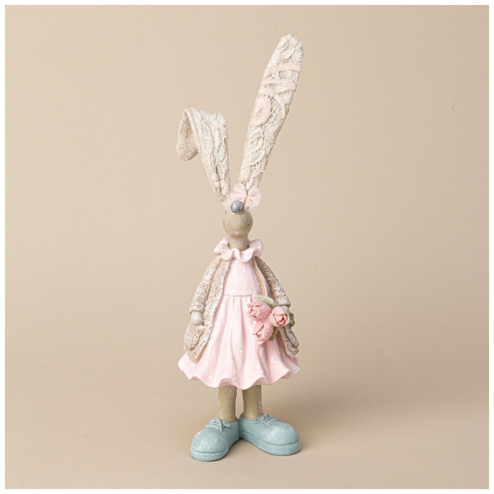 ФИГУРКА ДЕКОРАТИВНАЯ КРОЛИК 8*8*28СМ