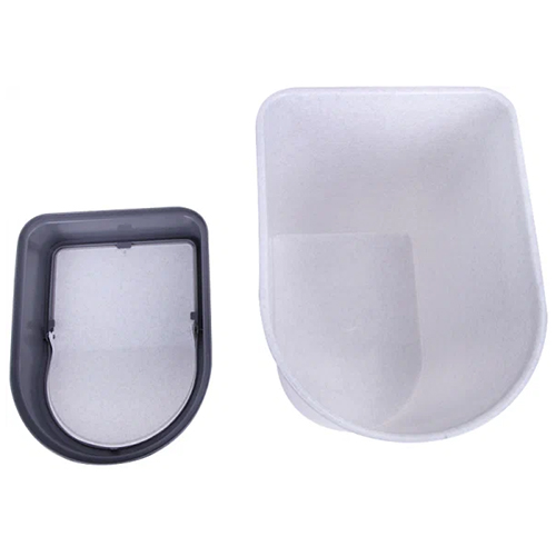 Контейнер для мусора 8 л IDEA М 2481, мраморный