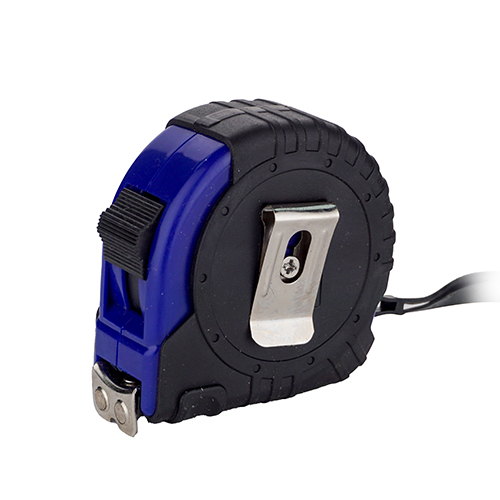 Рулетка 5м х 19мм, МАГНИТНАЯ, обрезиненный корпус, 1 фиксатор SPETSTEXNIK, 1/12/120