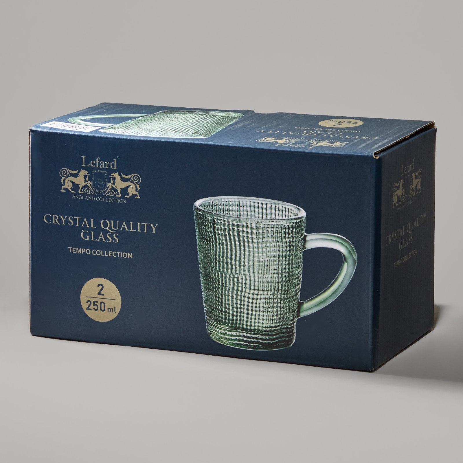 НАБОР КРУЖЕК "TEMPO" GREEN 2 ШТ./250 МЛ