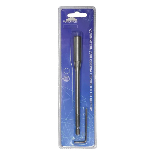 Удлинитель для перовых сверел 300мм Vertextools, 1/50/200