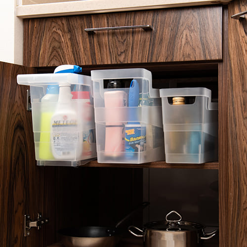 Контейнер для хранения 7 л Homver Tule 221305501/00, 338х130х201 мм, бесцветный