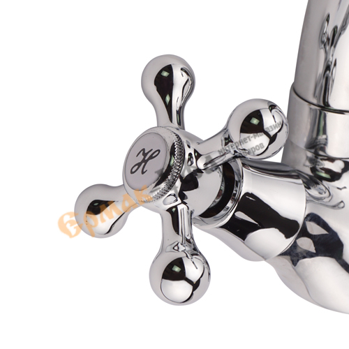 Смеситель для кухни LEDEME 4408 керам, большой корпус, карт. кран-буксы, 1/20