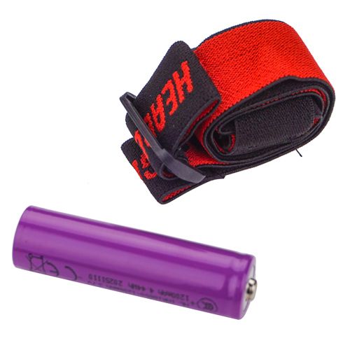 Фонарь налобный, Type-C, 800 мА·ч, 8×7,5 см. , цветная коробка с надписями на английском, 1/60/240