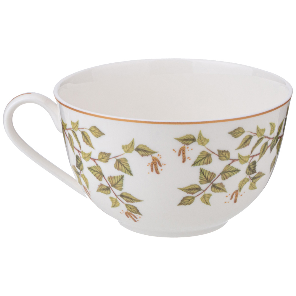 ЧАЙНАЯ ПАРА LEFARD, БЕРЕЗКИ, 300 МЛ ДЕРЕВ. БЛЮДЦЕ, КОР=24НАБ.