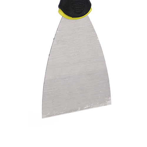 Шпатель строительный фасадный 75 мм, прорезиненная ручка, 1/12/240