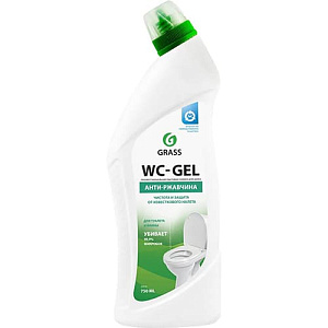 Средство для сантехники сверхсильное WC- Gel, ГраСС, 750мл, 4/8