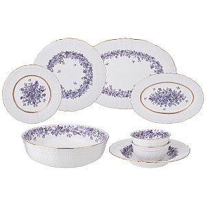 СТОЛОВЫЙ СЕРВИЗ LEFARD, LILAC, НА 6 ПЕР. 23 ПР., КОР=2НАБ.