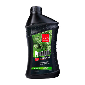 Масло 4-х тактное AEG Premium HD SAE 30 API SJ/CF, 1 л
