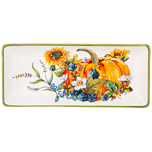 БЛЮДО AGNESS, УРОЖАЙ, 28*12*3 СМ, КОР=32ШТ.