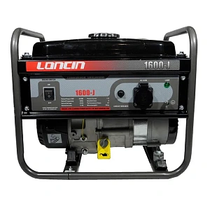 Генератор LONCIN LC1600-JS, LONCIN 3л.с.0,9/1,0 кВТ, бак 9,6л