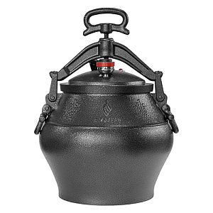 Казан 10,0 л Афганский черный с боковыми ручками Misgaran, 1/1