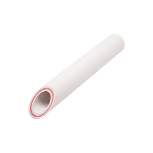 Труба 25*4, 2 PN25, арм. стекловолокно FIBER SDR 6 EVER® plast БЕЛЫЙ, Россия