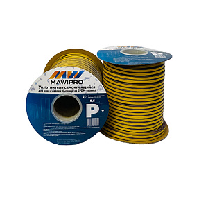 Уплотнитель P 100 9х5,5мм MAWIPRO EPDM-резина коричневый, 1/8