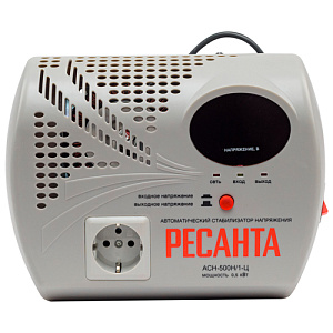 Стабилизатор АСН-500 Н /1-Ц, настенный, РЕСАНТА, 1/4
