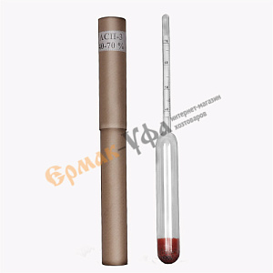 Спиртомер лабораторный от 40 до 70, 1/10