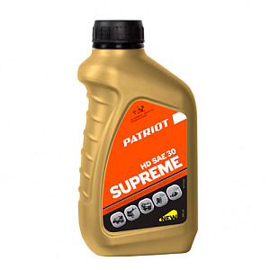 Масло PATRIOT SUPREME HD SAE 30 4T 0.592 л