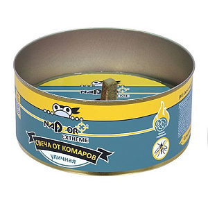 Свеча антимоскитная на эфирных маслах, 6 часов горения, Nadzor EXTREME SVCHEX1 1/36