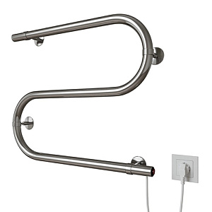 Полотенцесушитель 40x50 MIXLINE SIMPLE S, кнопочный выкл, 130 Вт, 1/1