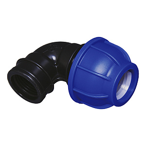 ПНД Отвод разъемный вн. резьба 20 x 1/2 CN-TB, TEBO 10/40
