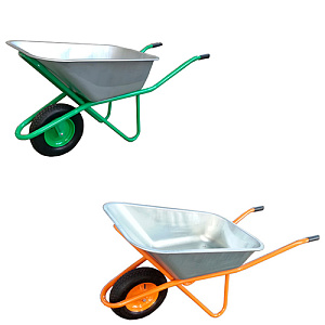 Тачка строительная 1- колесная 110л/200кг. 0,7мм TC-131 HOME, PR16, 4,00х8,12мм
