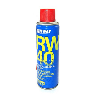 Смазка проникающая RW-40, аналог WD-40, 200мл аэрозоль универс. , 1/24