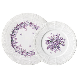 НАБОР ПОСУДЫ ОБЕДЕННЫЙ LEFARD, LILAC, НА 4 ПЕР. 8 ПР., КОР=6НАБ.
