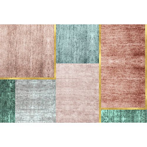 Комплект ковриков для кухни Dekorelle Авокадо, AV029-B, 40x60 см + 40х120 см